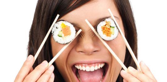 Aprende a comer sushi como una lady