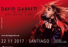 David Garret estará por primera vez en Chile este 22 de noviembre!