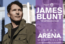 James Blunt suma segundo concierto!