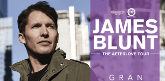 James Blunt suma segundo concierto!