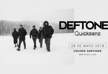 Deftones anuncia concierto en Chile junto a Quicksand!