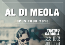El legendario guitarrista Al Di Meola fija show en el Teatro Cariola