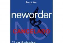 Concierto de New Order Cancelado