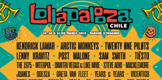 Revisa la lista de artistas confirmados para Lollapalooza Chile 2019!