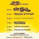 Los Horarios de Colors Night Lights Summer Edition