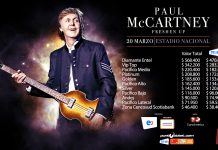 Paul McCartney llega a Chile con The Freshen Up Tour!