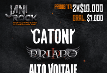 Importantes bandas de rock nacional se reúnen en concierto a beneficio