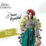 Denise Rosenthal anuncia su primer concierto en el Teatro del Lago