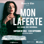 Mon Laferte agota localidades, solo canchas disponibles