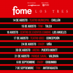 Los Tres anuncian gira nacional para homenajear a su disco “Fome”