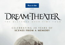 Dream Theater llega a Chile con “The distance over time tour“