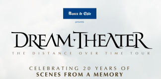 Dream Theater llega a Chile con “The distance over time tour“