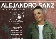 Alejandro Sanz lidera la lista de nominados a los premios Latin Grammy 2019