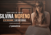 Silvina Moreno anuncia su primer concierto en Chile