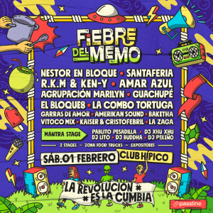 Festival Fiebre del Memo llega hasta Club Hípico en febrero