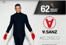 Alejandro Sanz nominado a los Grammy Awards 2020 en la categoría Best Latin Pop Album por #ElDisco