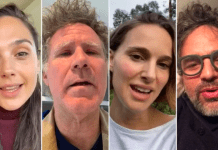 Famosos de Hollywood se unen en la cuarentena cantando ‘Imagine’ de John Lenon