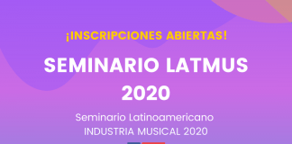 Primer Seminario Latinoamericano de Industria Musical LATMUS 2020