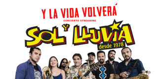 Se reagenda fecha de show streaming de Sol y Lluvia