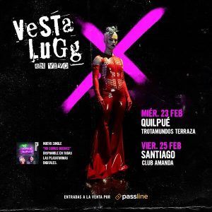 Vesta Lugg suma invitados a su show en Club Amanda