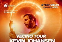 Kevin Johansen suma fecha en Santiago, Viña del Mar y Coquimbo
