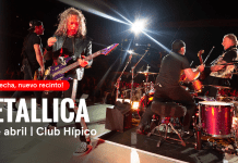 ¡Metallica confirma nuevo recinto en Chile y mantiene fecha! 27 de abril
