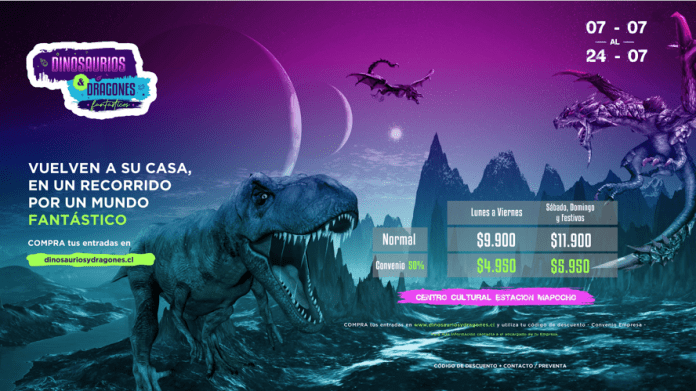 Dinosuarios y Dragones Fantásticos