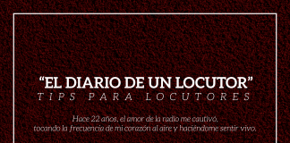‘El diario de un locutor’, tips para locutores, libro creado para quienes se interesen en las comunicaciones
