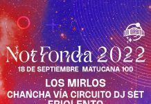 Este 18 de septiembre la #NotFonda llega a Matucana 100