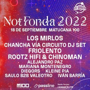 Este 18 de septiembre la #NotFonda llega a Matucana 100