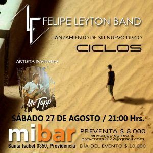 Felipe Leyton Band estrena nuevo disco, documental y anuncia show en vivo