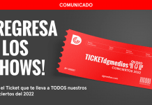 DG Medios anuncia: TICKETdgmedios: ¡Tu ticket a TODOS nuestros conciertos del 2022!