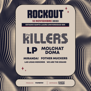 ¡Vuelve RockOut Festival con The Killers encabezando el cartel!