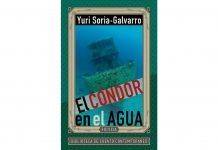 Yuri Soria- Galvarro presenta su nueva novela El Cóndor en el agua en Ciudad de México