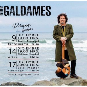 Kike Galdames se presenta con una hermosa propuesta musical y visual en “Canturia de mi sangre y Canciones esenciales”