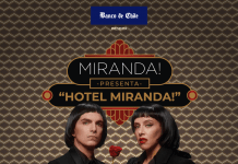 Miranda llega a Chile con espectacular show de su tour ‘Hotel Miranda!’