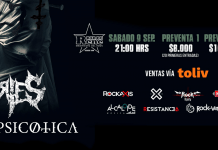 Cries y Audiopsicotica anuncian bestial show en Bar de René.