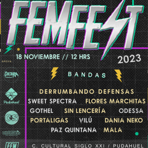 FEMFEST 2023 ¡Ya tiene line up oficial!