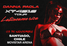 Danna Paola anuncia concierto en el Movistar Arena