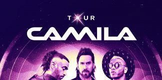 Camila vuelve a Chile en diciembre 2023 Gráfica en la que aparece parada en medio la banda Camila, con un color morado que cubre todo, promocionando su nuevo tour por Chile. Abajo de ellos aparece la fecha de cada concierto: Puerto Montt el 8 de diciembre, en Concepción el 9 de diciembre y el Temuco el 10 de diciembre.