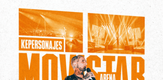 Ke Personajes confirma show en solitario en el Movistar Arena