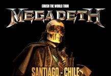 ¡Megadeth confirma su regreso a Chile después de 7 años!