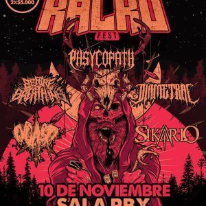 Confirmado el debut de KALKU FEST 10 de Noviembre – SALA RBX