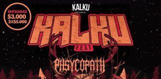 Confirmado el debut de KALKU FEST 10 de Noviembre – SALA RBX