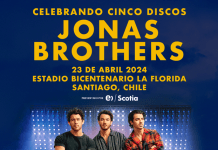 Jonas Brothers en Chile regresa a Chile después de 10 años