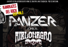 Festival «Kamikazes del Rock Fest vol.1» anuncia su primera versión en Santiago