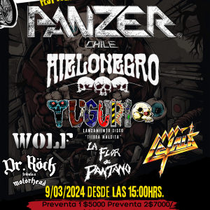 Festival «Kamikazes del Rock Fest vol.1» anuncia su primera versión en Santiago