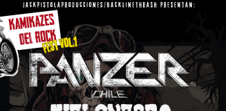Festival «Kamikazes del Rock Fest vol.1» anuncia su primera versión en Santiago