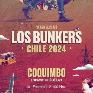 Los Bunkers tendrá un centro de acopio en su concierto en Coquimbo en ayuda de afectados por incendios