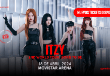 Nuevos tickets disponibles para ITZY en Chile